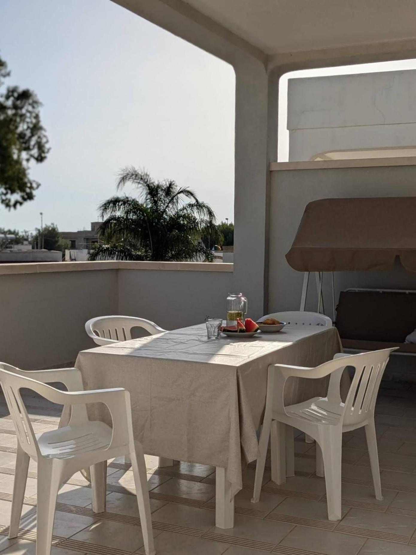 Albatro Mare Apartment Marina di Mancaversa Bagian luar foto
